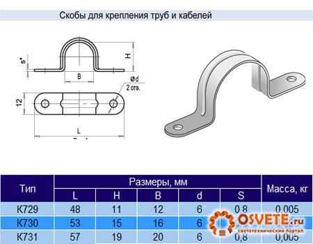 Скоба К730 у2