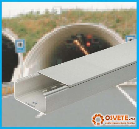 Кабельные лотки полимерные серии КР, Ebo Systems