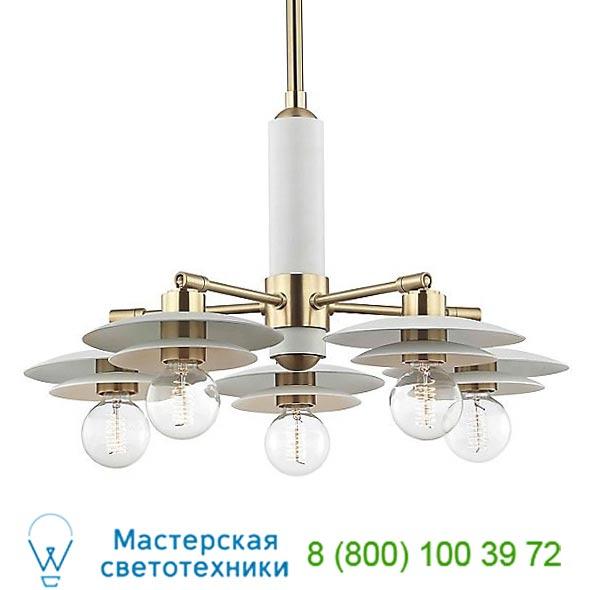 H175805-AGB/WH Mitzi - Hudson Valley Lighting Milla Chandelier, светильник